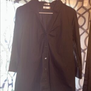 Black Button-Up Shirt